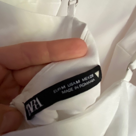 NWOT Zara Linen Mini Dress - Picture 6 of 7